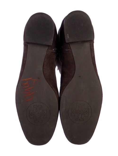 Tory Burch Suede Riding Boots