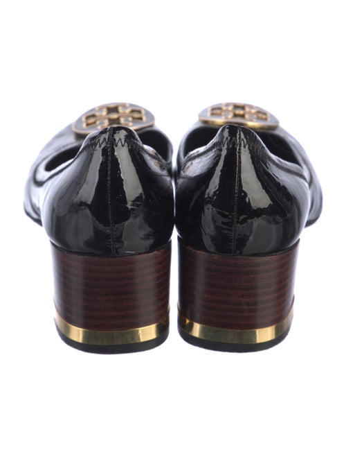 Tory Burch Signature Logo Patent Leather Flats