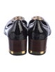 Tory Burch Signature Logo Patent Leather Flats