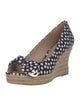 Tory Burch Canvas Polka Dot Print Pumps