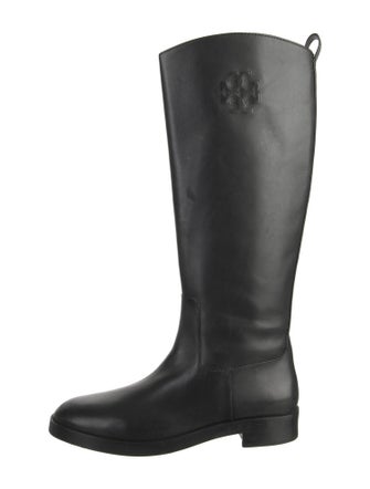 Tory Burch Leather Riding Boots