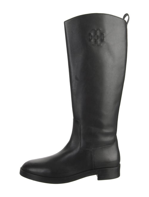 Tory Burch Leather Riding Boots