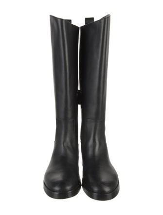 Tory Burch Leather Riding Boots