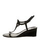 Tory Burch Leather T-Strap Sandals