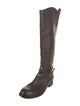 Tory Burch Leather Riding Boots