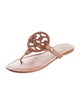 Tory Burch Leather Lasercut Accents Slides