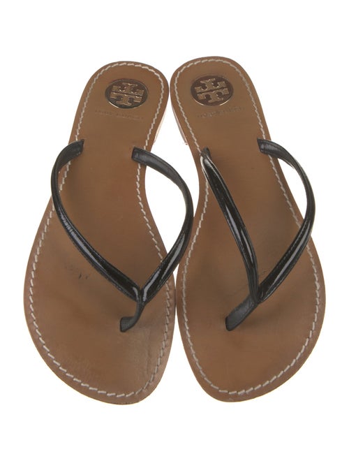 Tory Burch Leather Slides