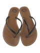 Tory Burch Leather Slides