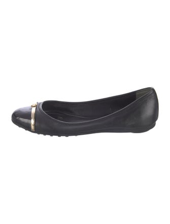 Tory Burch Leather Ballet Flats