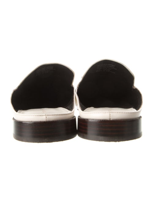 Tory Burch Leather Chain-Link Accents Mules