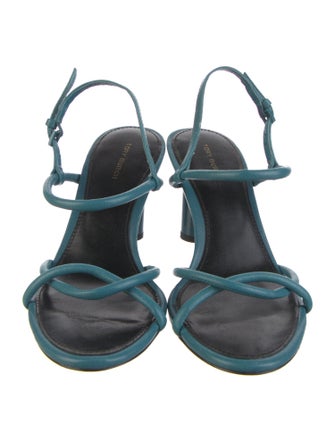 Tory Burch Leather Slingback Sandals