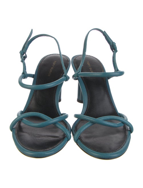 Tory Burch Leather Slingback Sandals