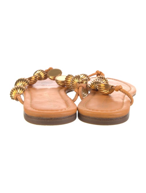 Tory Burch Leather Slides