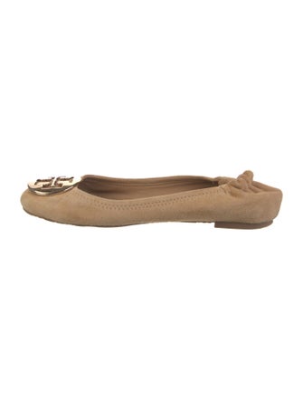 Tory Burch Suede Ballet Flats
