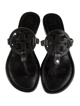 Tory Burch Leather Slides