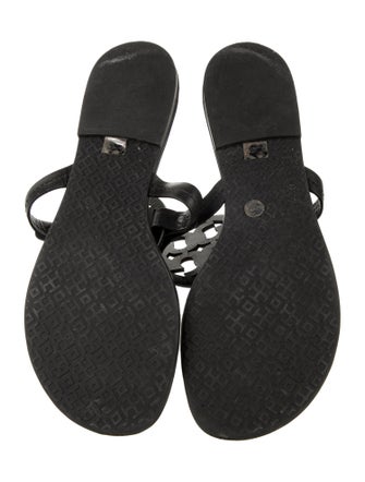 Tory Burch Leather Slides