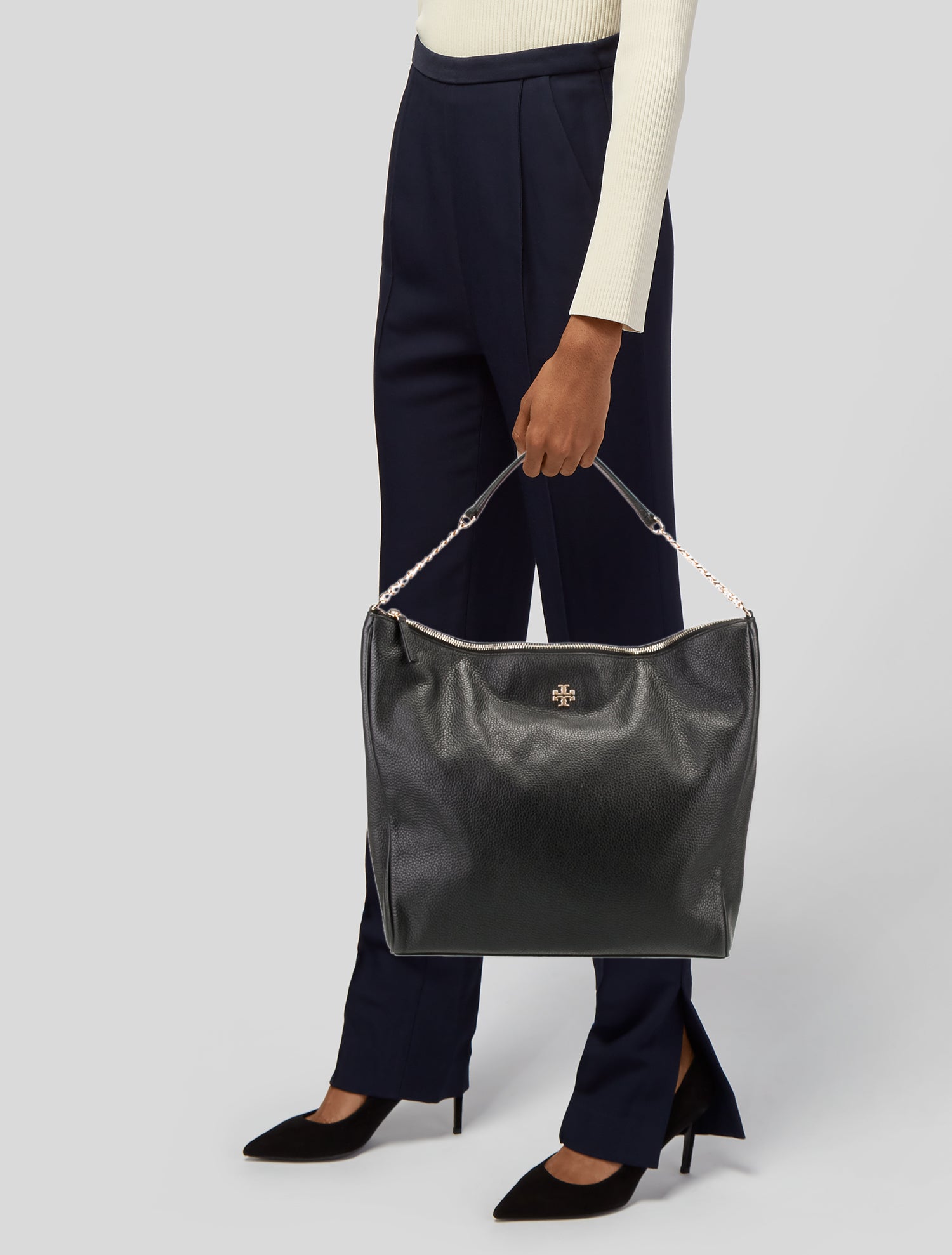 Tory Burch Leather Hobo