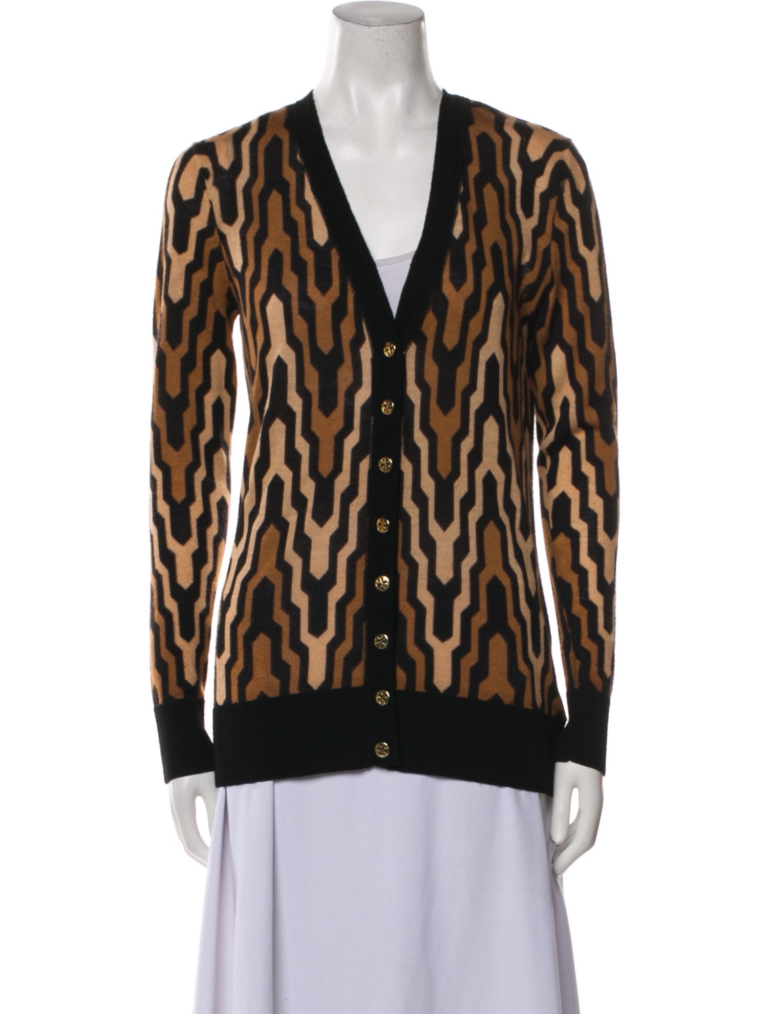 Tory Burch Wool Printed Jacket