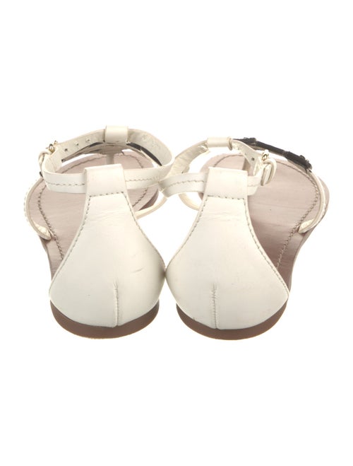 Tory Burch Leather T-Strap Sandals