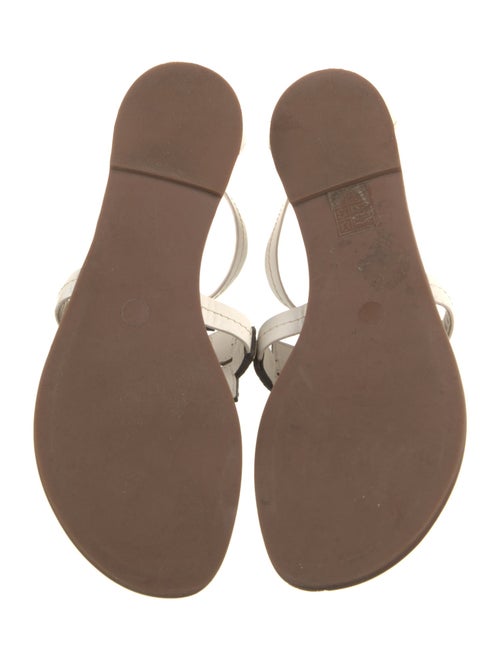 Tory Burch Leather T-Strap Sandals