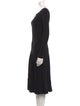 Tory Burch Bateau Neckline Midi Length Dress
