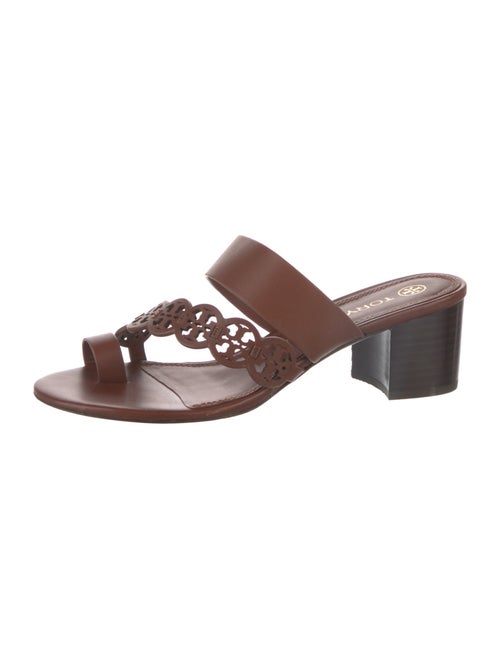 Tory Burch Leather Slides