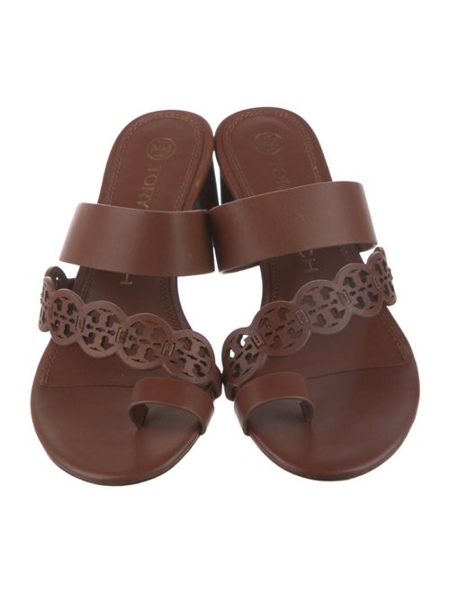 Tory Burch Leather Slides