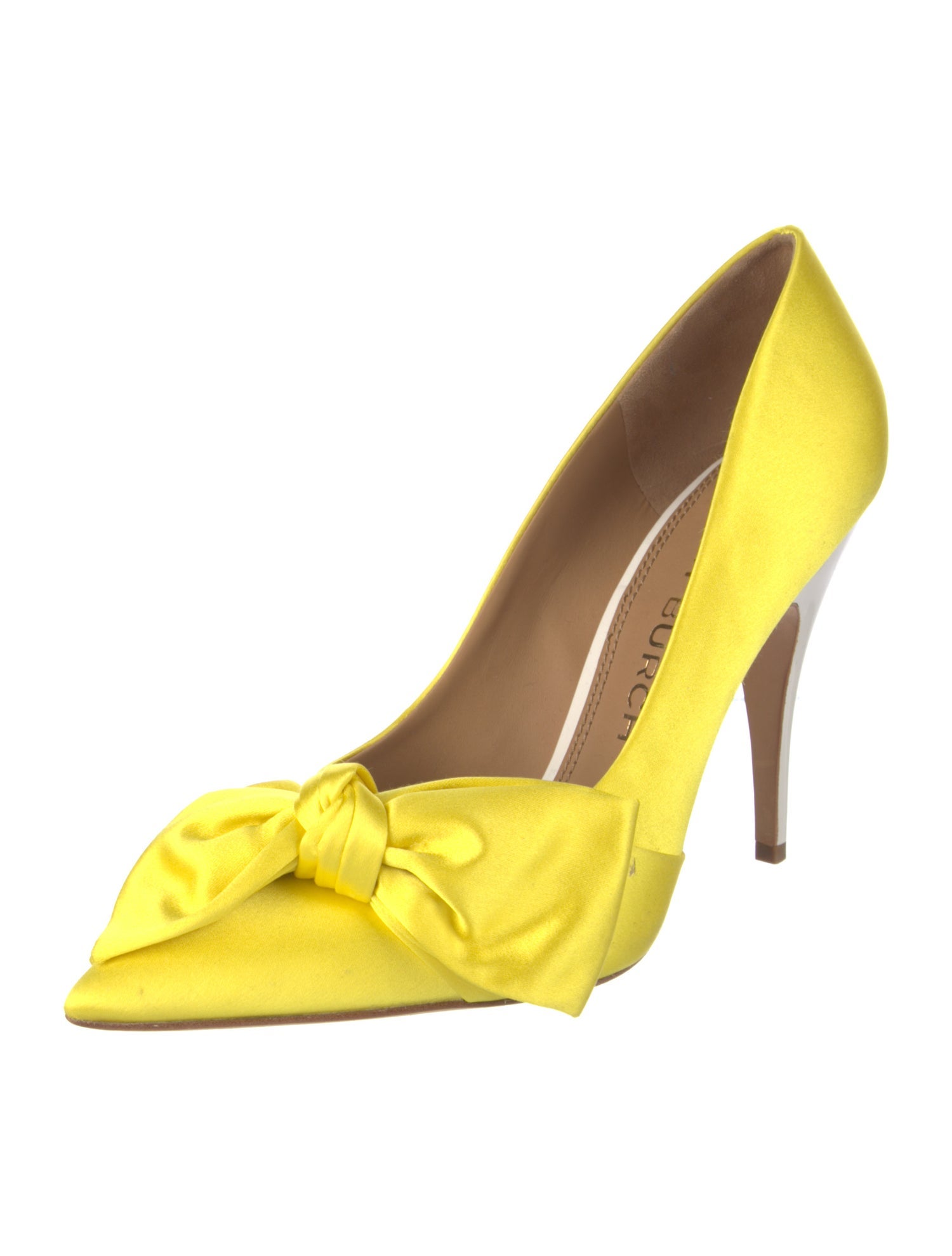 Tory Burch Satin Bow Accents Pumps
