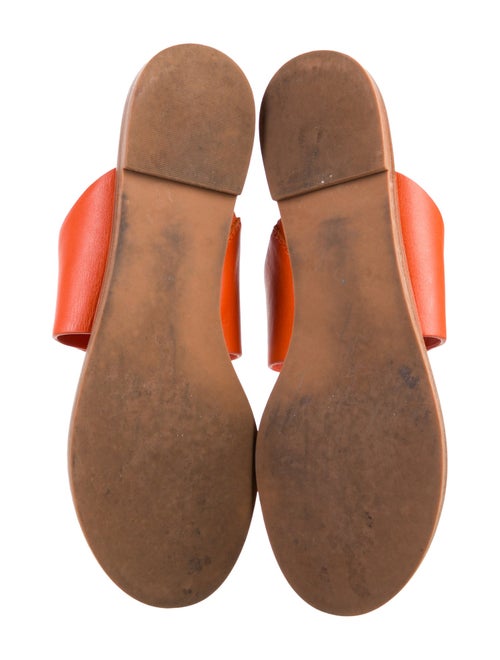 Tory Burch Leather Studded Accents Slides