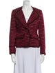 Tory Burch Tweed Pattern Blazer