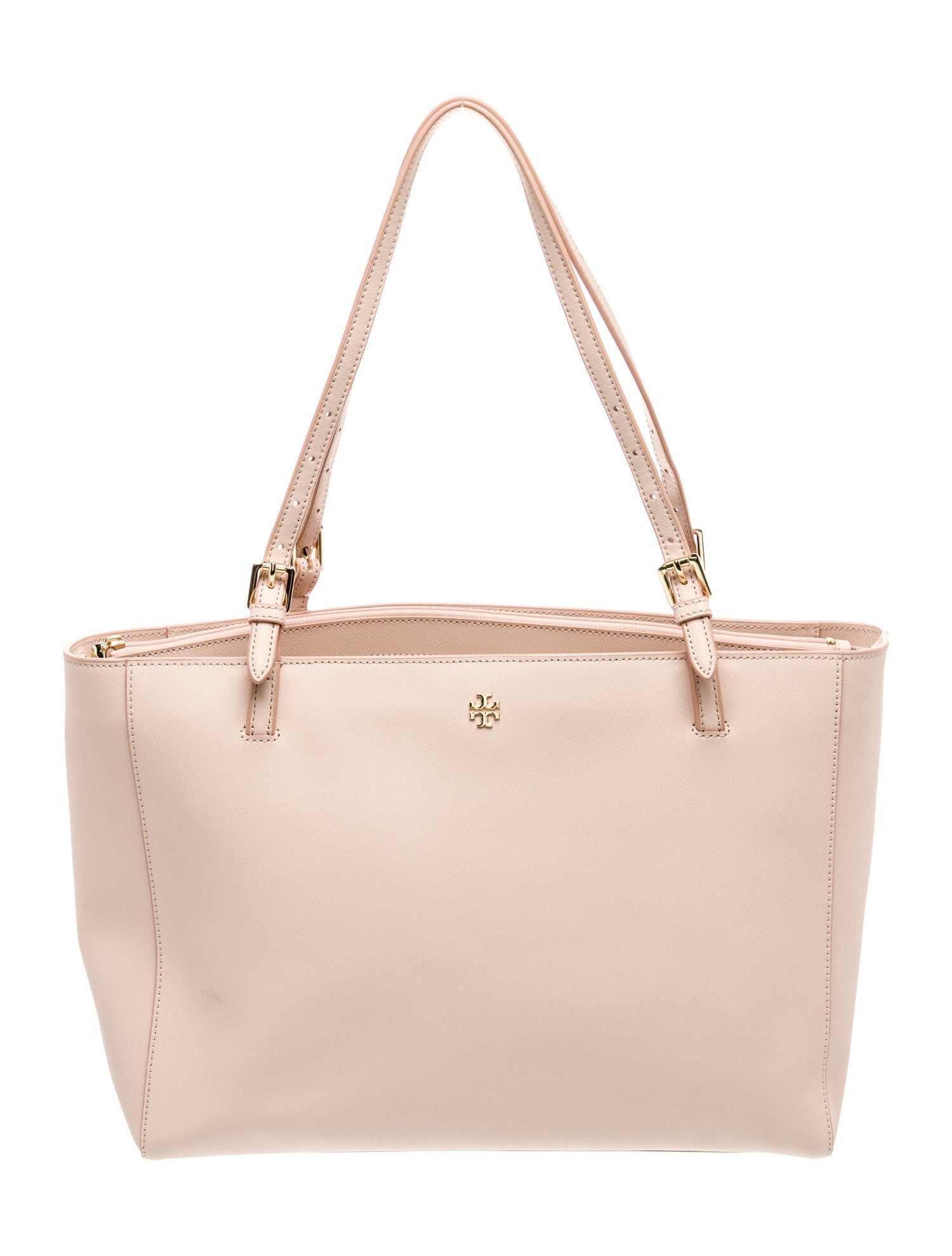 Tory Burch Saffiano Leather Bucket Bag