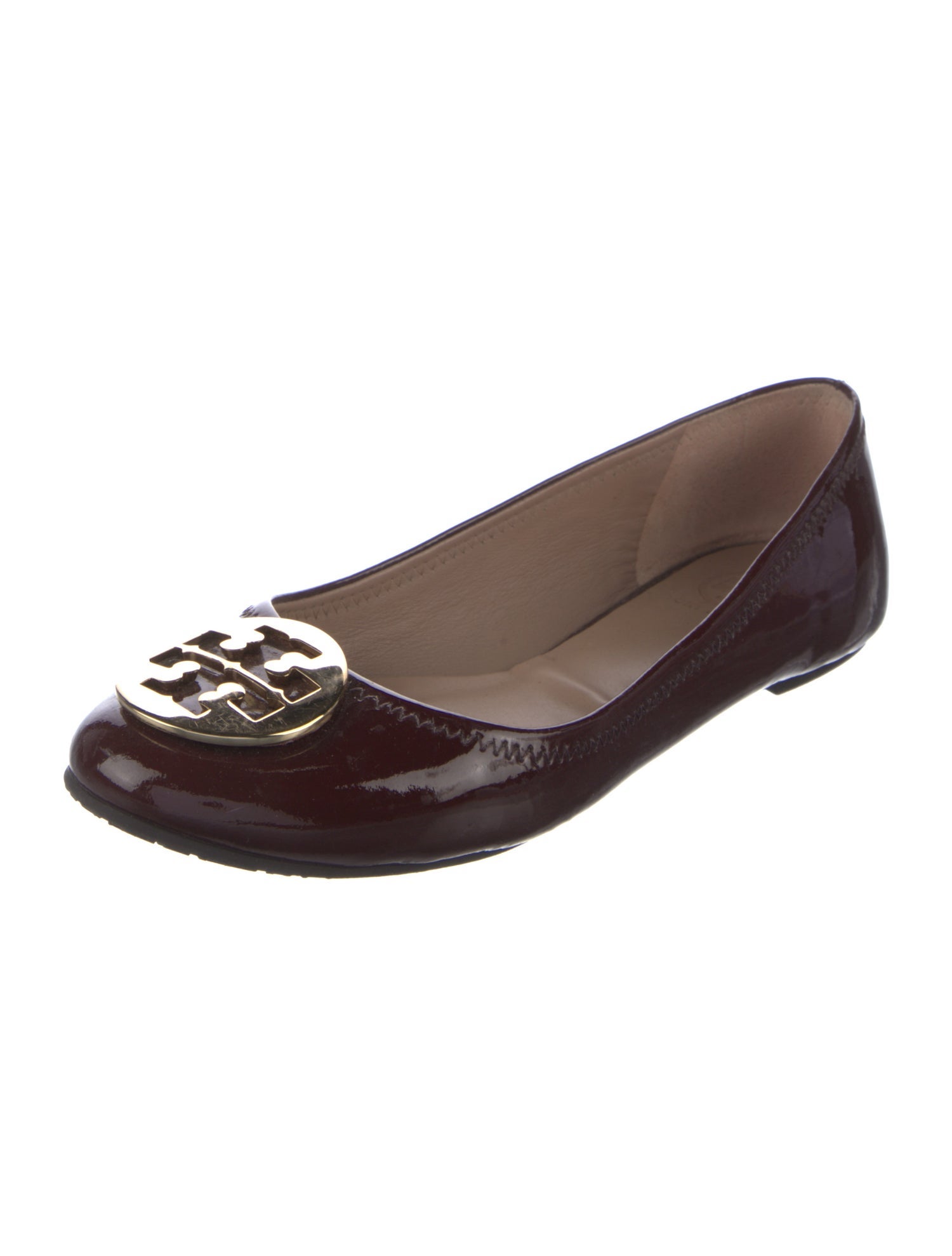 Tory Burch Patent Leather Ballet Flats