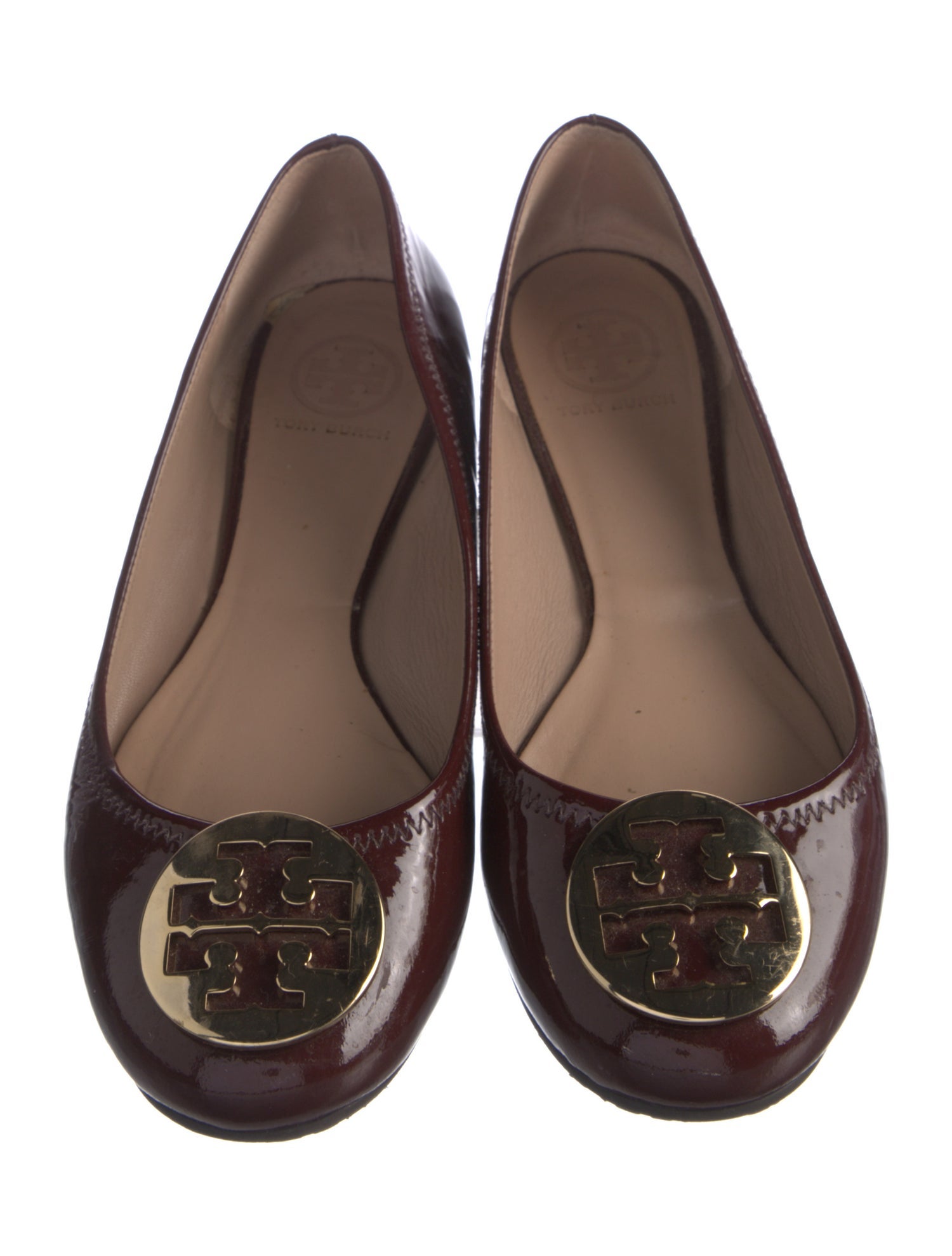 Tory Burch Patent Leather Ballet Flats