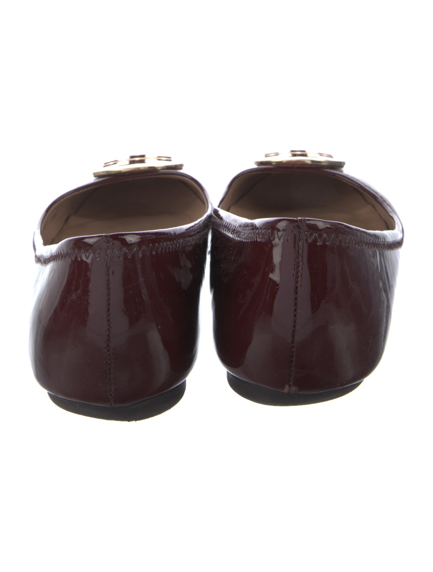 Tory Burch Patent Leather Ballet Flats