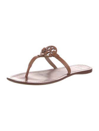 Tory Burch Leather Slides