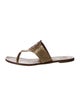 Tory Burch Leather Slides