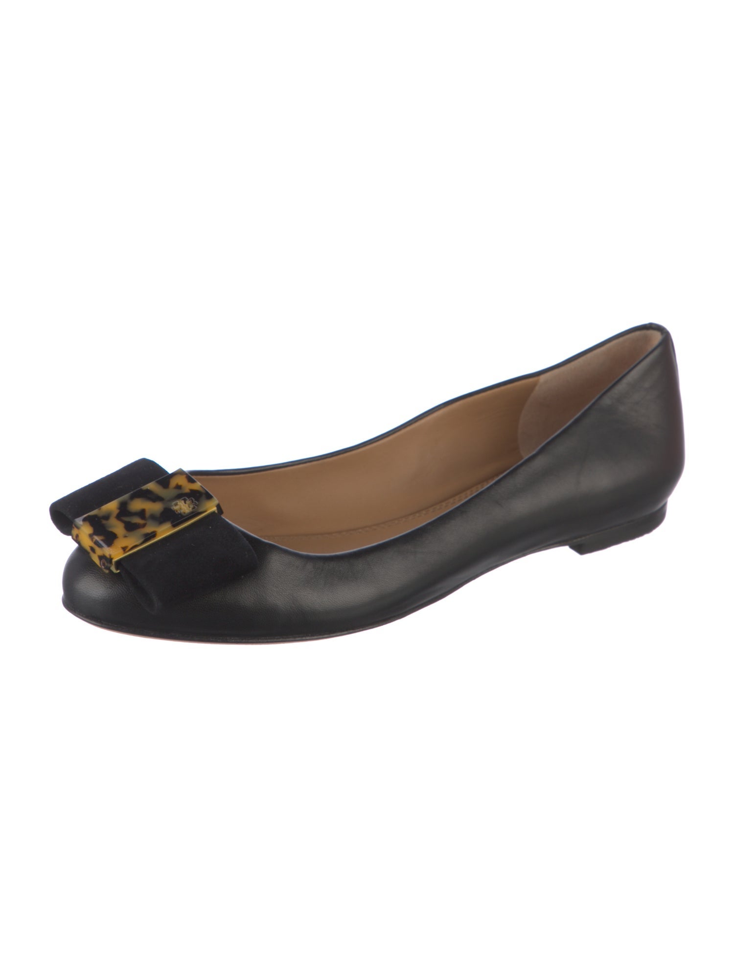Tory Burch Leather Ballet Flats