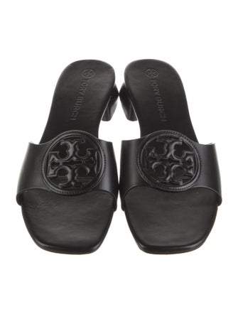 Tory Burch Leather Slides