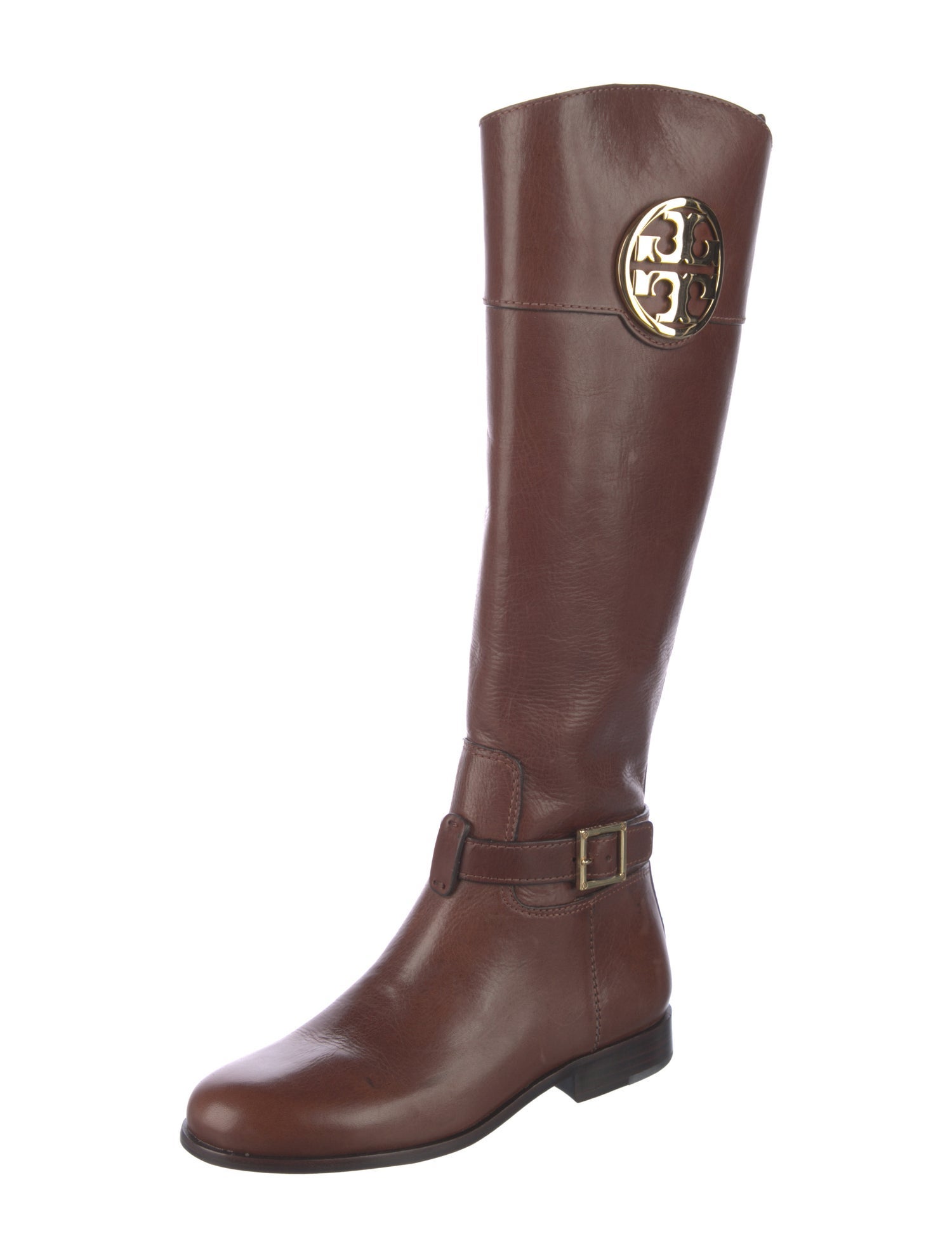Tory Burch Leather Riding Boots