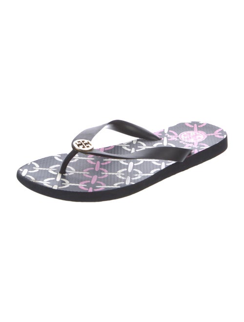 Tory Burch Rubber Printed Flip Flops