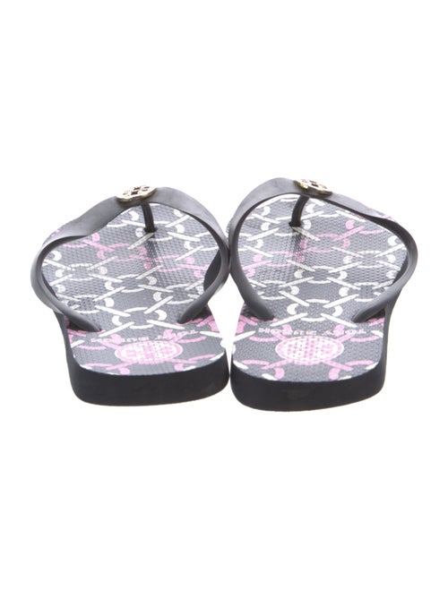 Tory Burch Rubber Printed Flip Flops