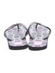 Tory Burch Rubber Printed Flip Flops