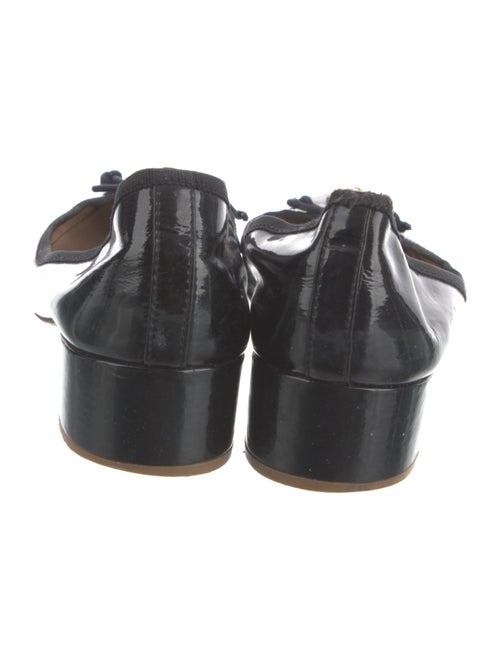 Tory Burch Patent Leather Bow Accents Pumps