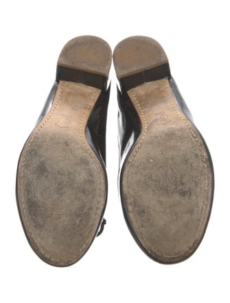 Tory Burch Patent Leather Bow Accents Pumps