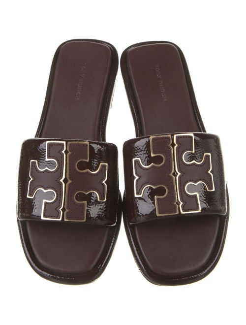 Tory Burch Patent Leather Slides