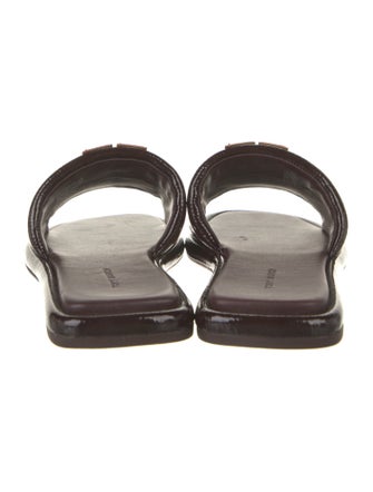 Tory Burch Patent Leather Slides
