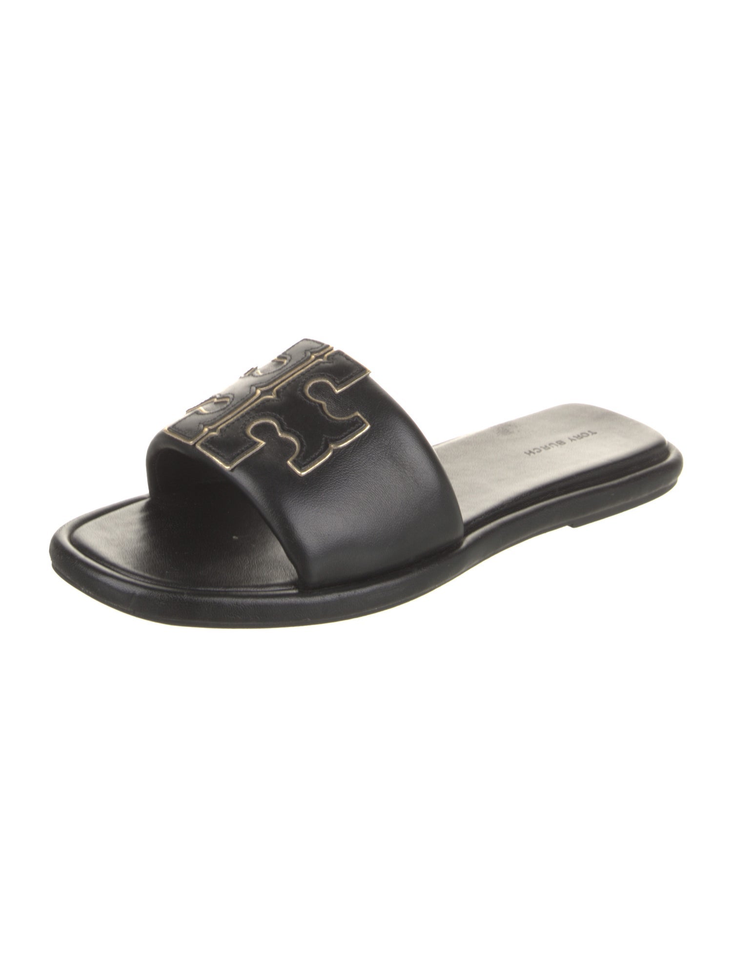 Tory Burch Leather Slides