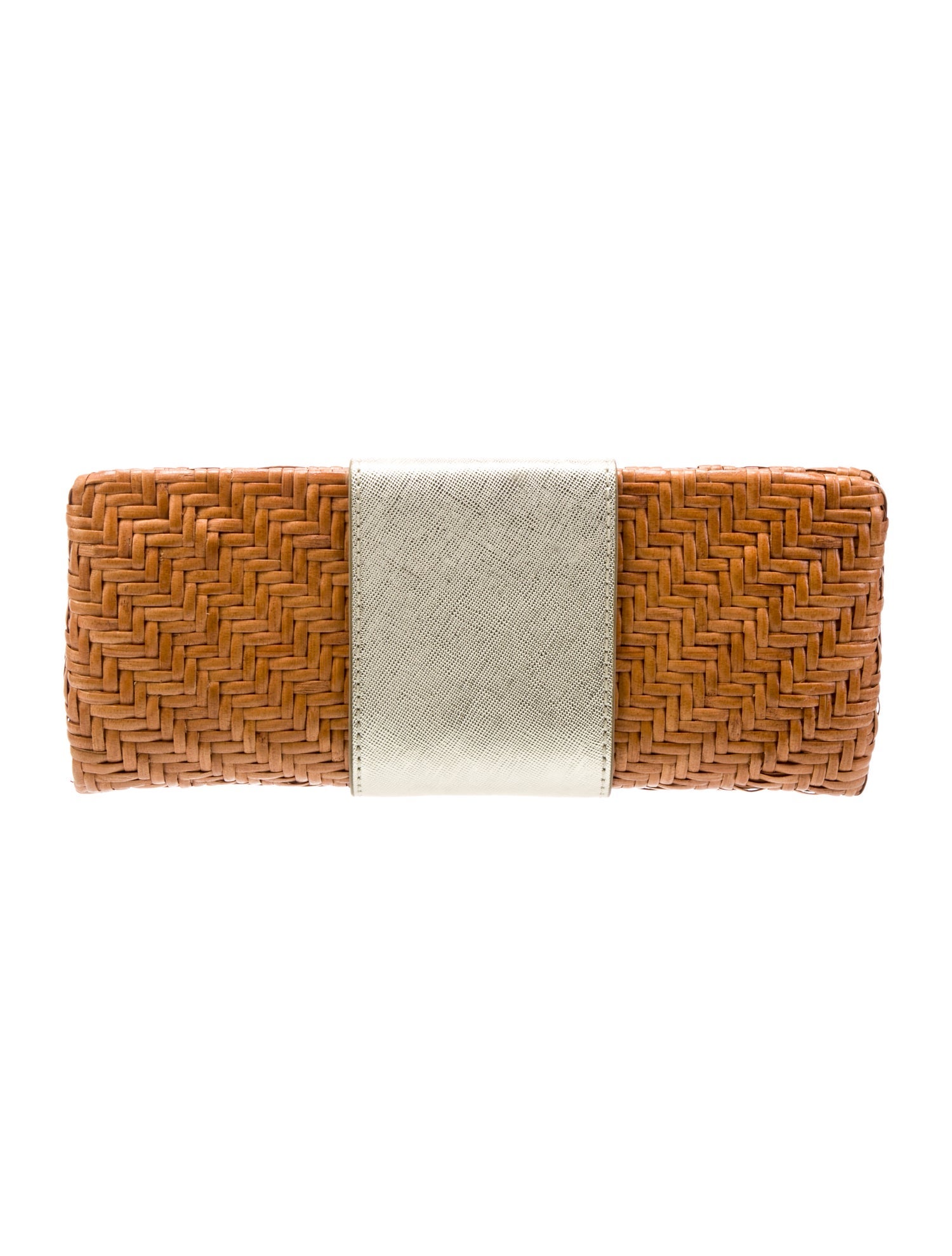 Tory Burch Raffia Clutch