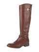 Tory Burch Leather Riding Boots