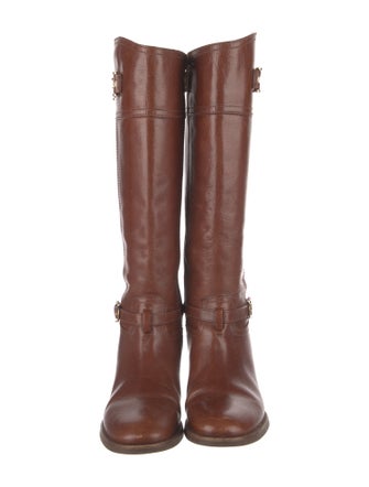 Tory Burch Leather Riding Boots